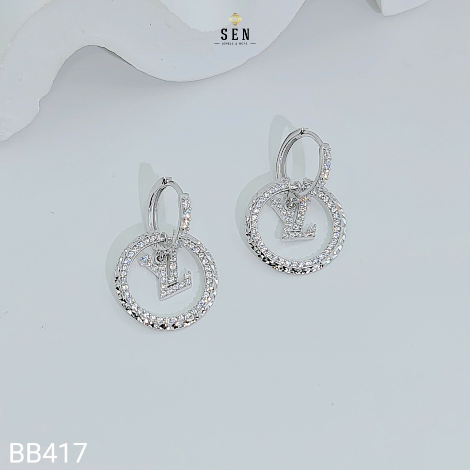 BÔNG TAI KHOEN LV CAO CẤP