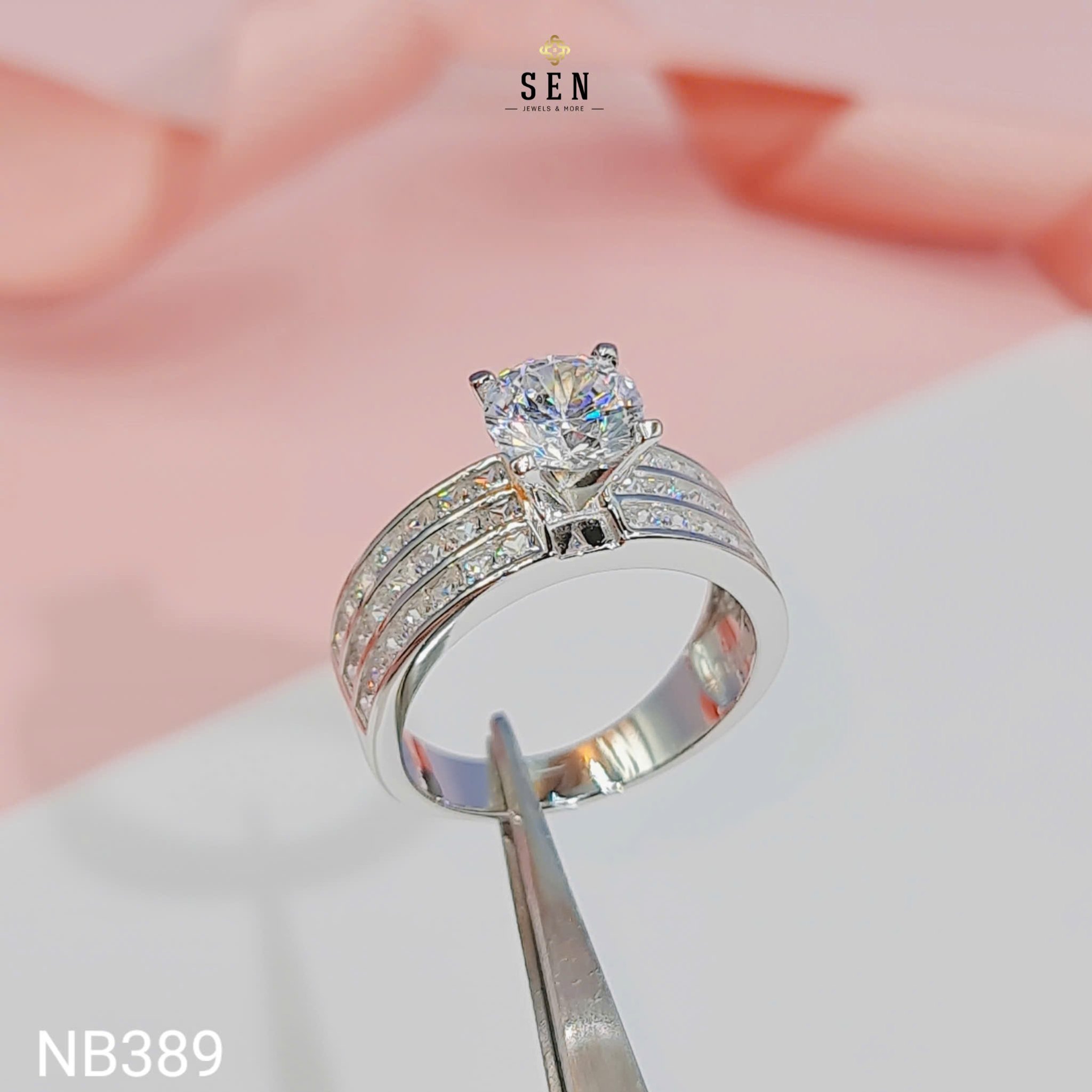 NHẪN LÙA 3 ĐƯỜNG CHỦ 7LI2