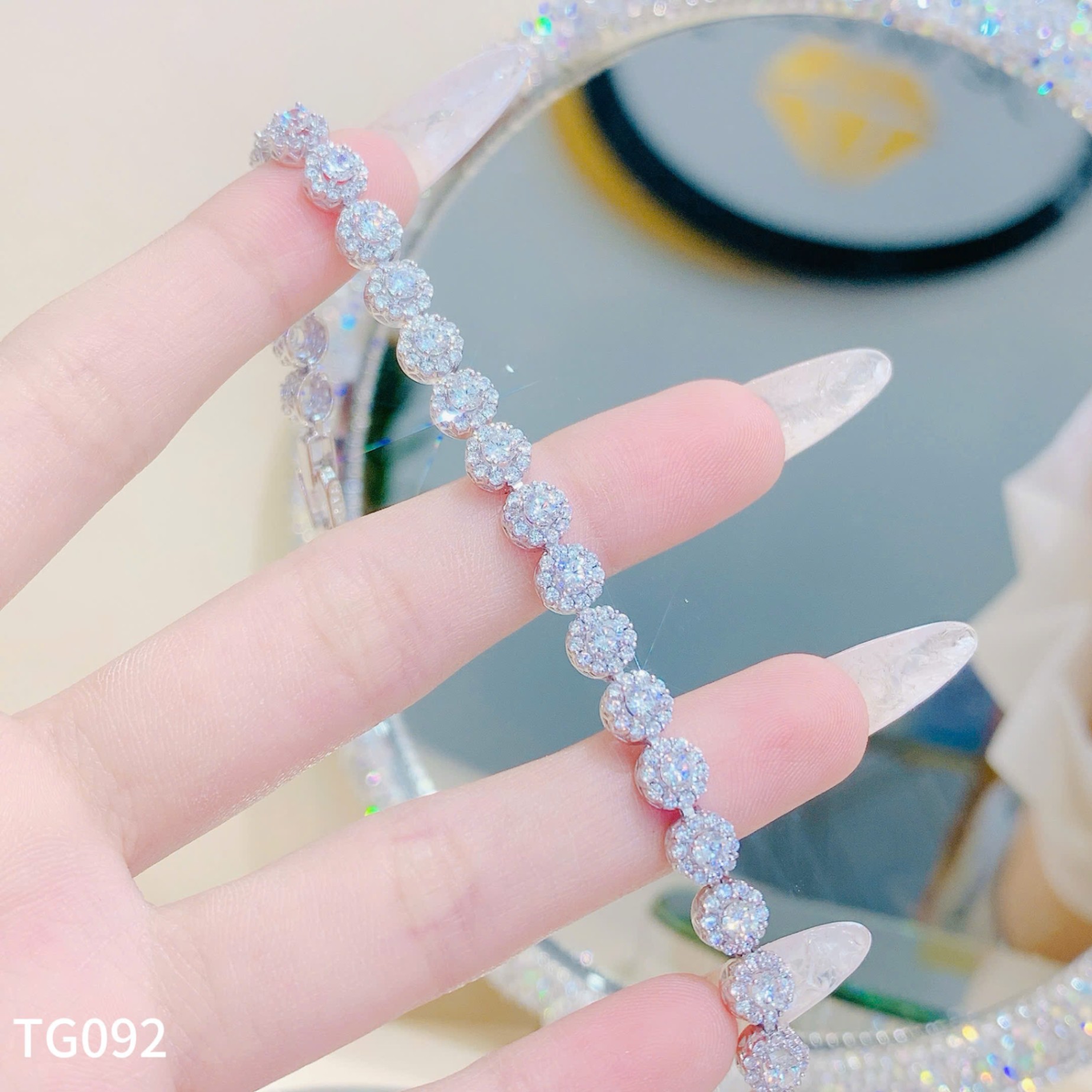 LẮC TAY FULL ĐÁ CHỦ 3LI5 - 16