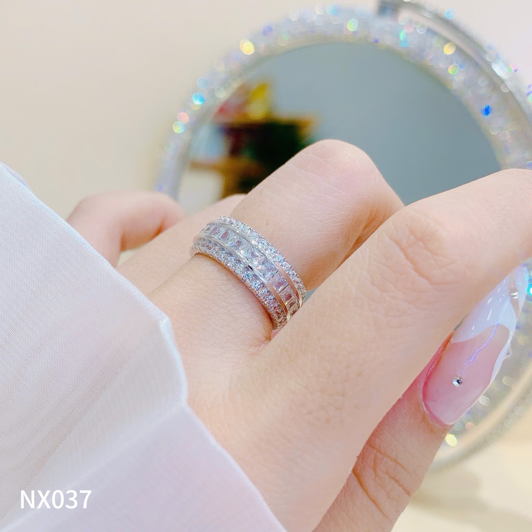 NHẪN BẠC NX037-8