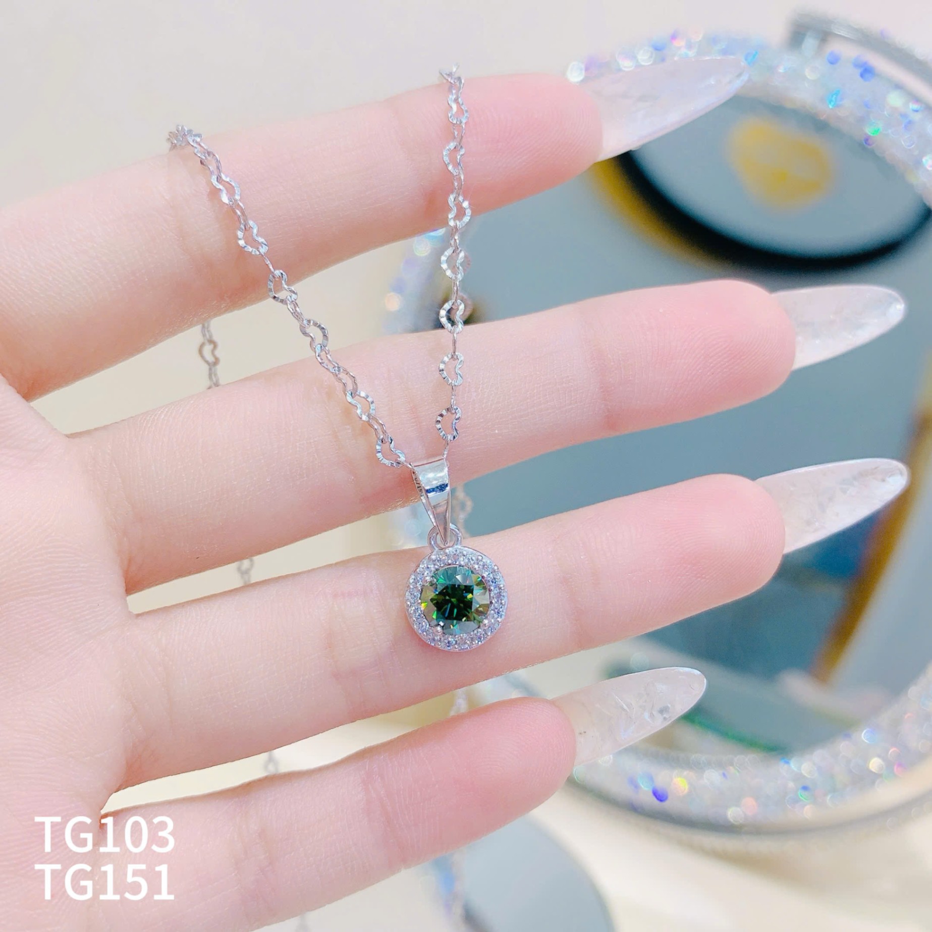 MẶT TRÒN MOIS XANH 6LI KCT
