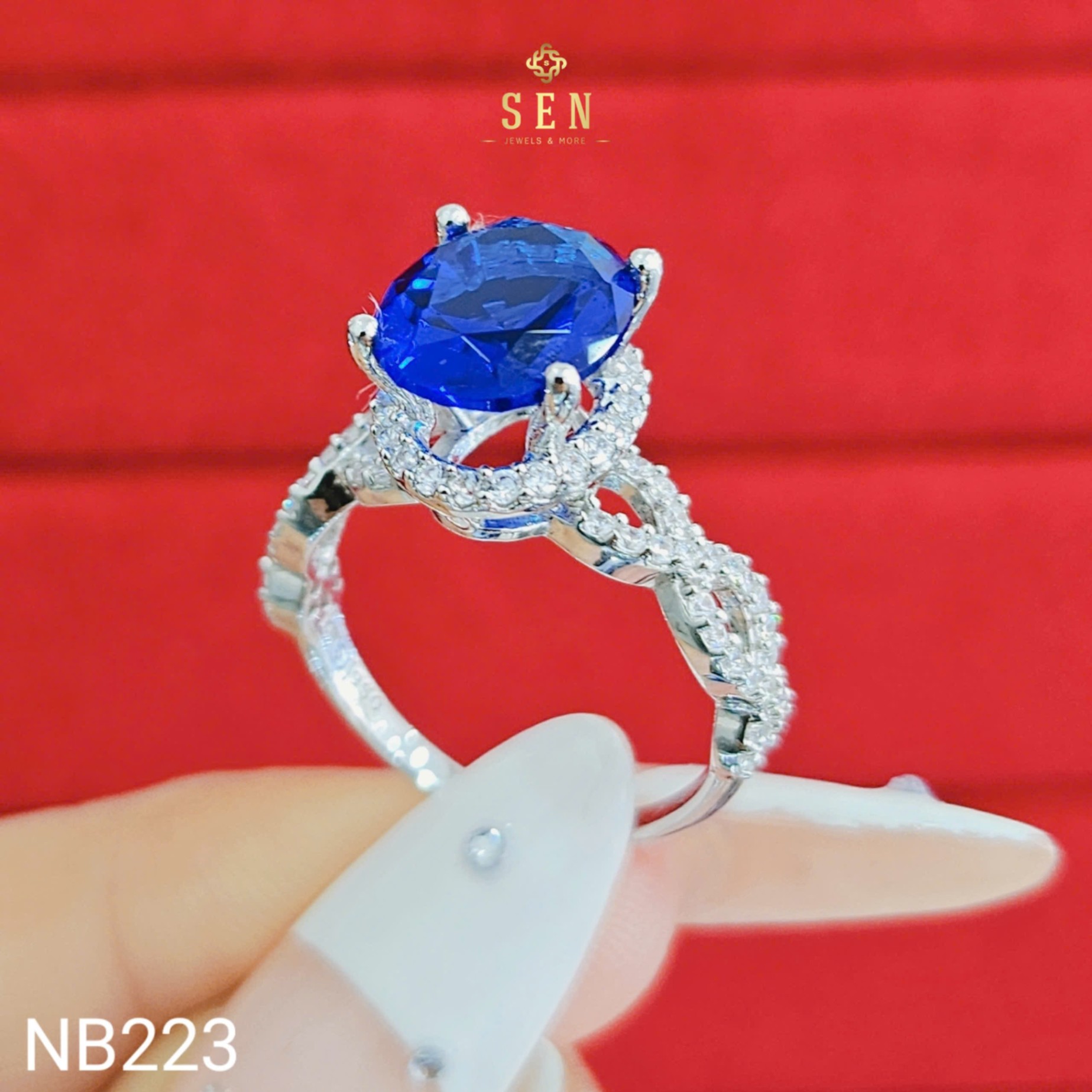 NHẪN 1H XANH DƯƠNG