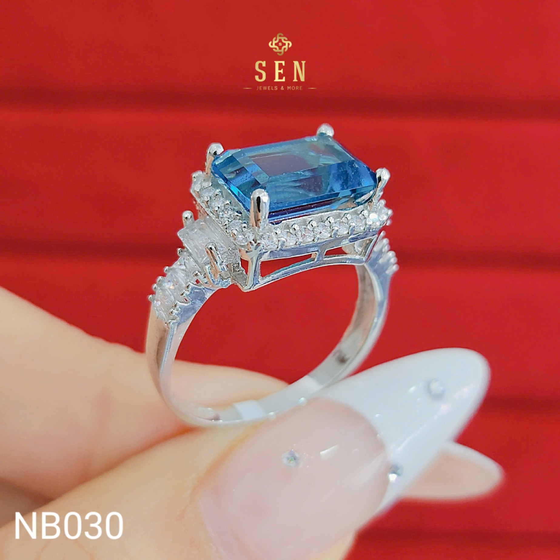 NHẪN HÌNH CHỮ NHẬT