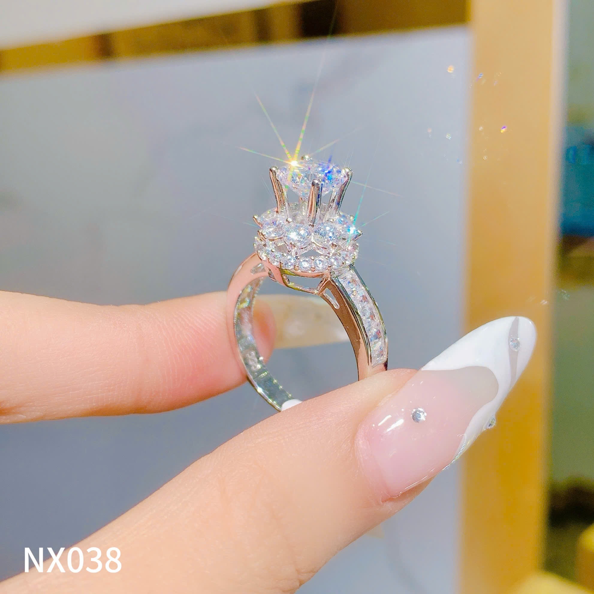 NHẪN BẠC NX038-18