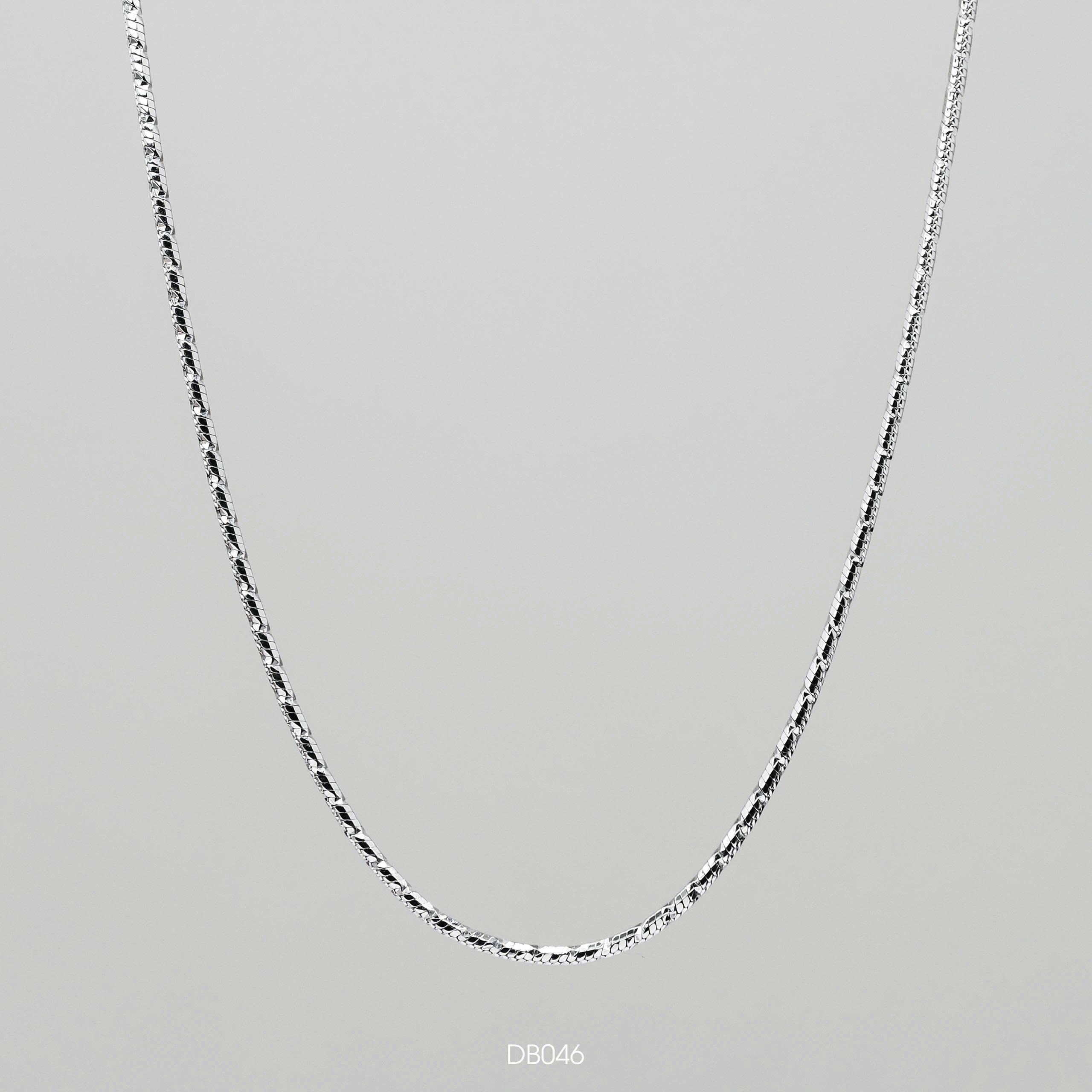 Dây chuyền bạc mì ngấn 1li5 - SKH DB046