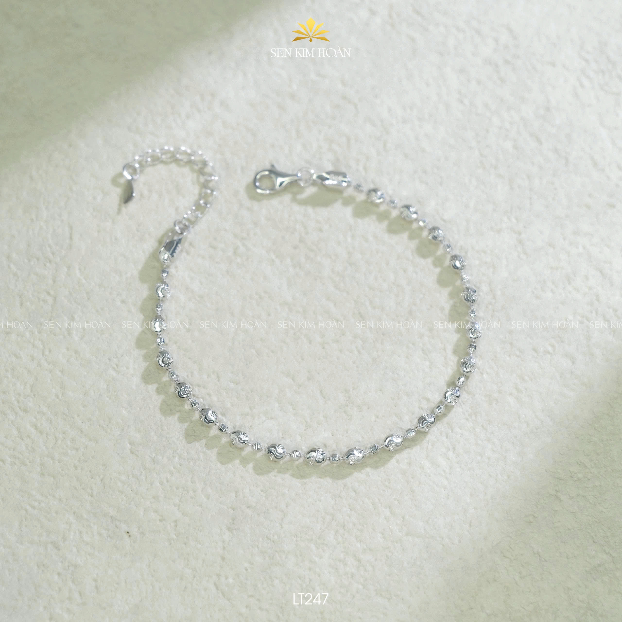 Lắc tay bạc bi 3li - SKH LT247