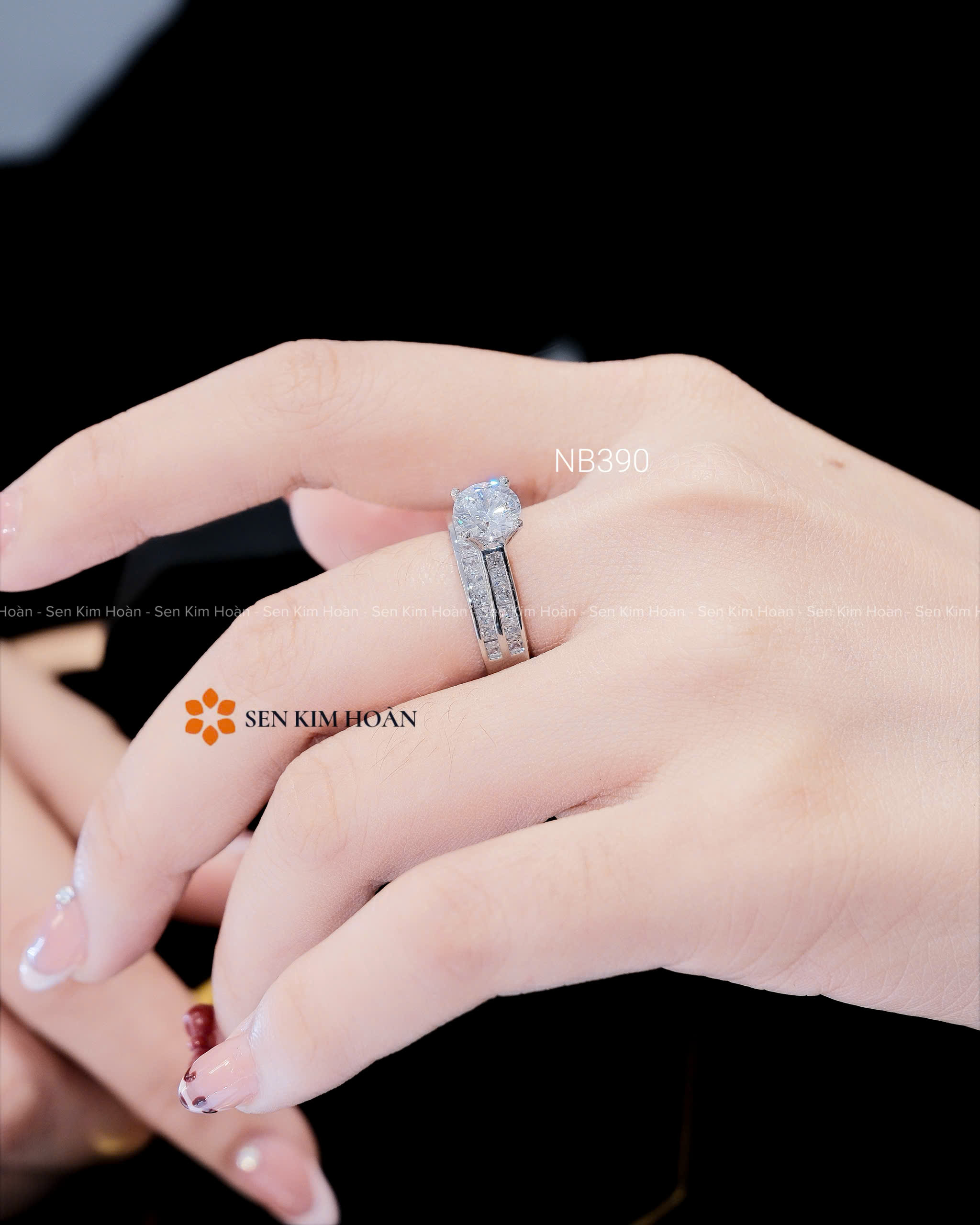 NHẪN LÙA GHÉP 2 ĐƯỜNG CHỦ 7LI