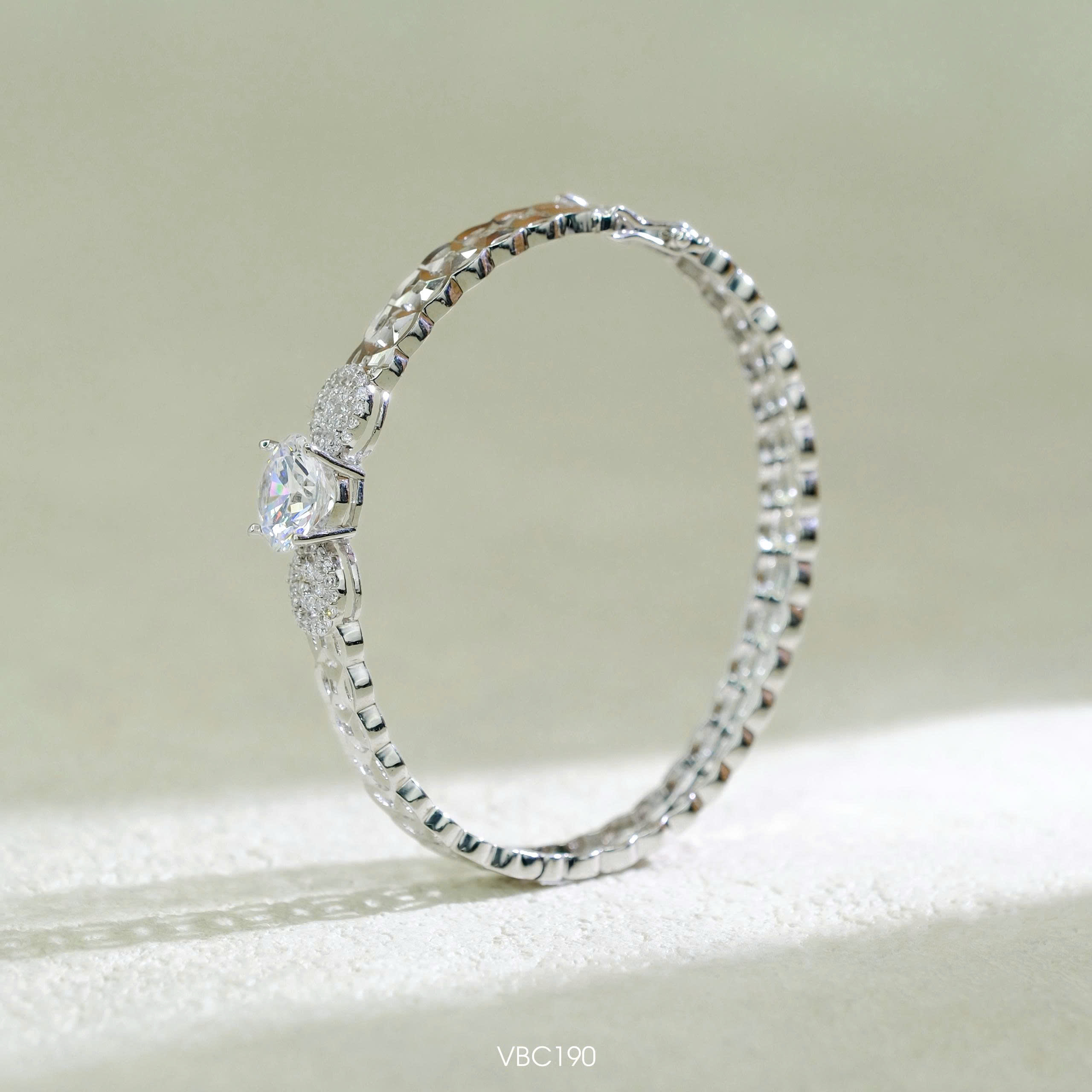 Vòng bạc kim tiền chủ 10li - SKH VBC190