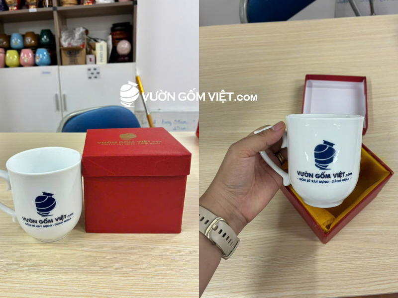 Quà tặng gốm sứ in logo doanh nghiệp: chọn sản phẩm theo ngân sách và dịp tặng