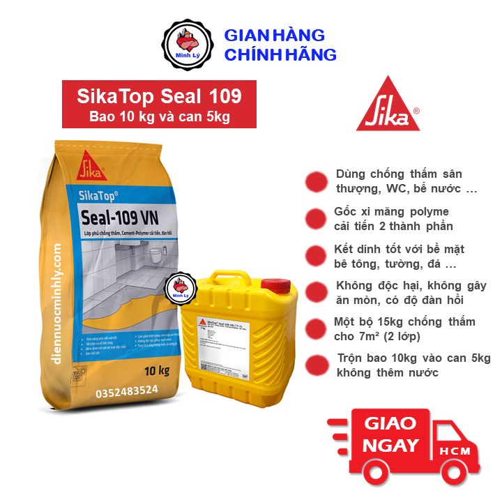 HƯỚNG DẪN THI CÔNG SIKATOP 109 SEAL VN CHI TIẾT TỪ A-Z