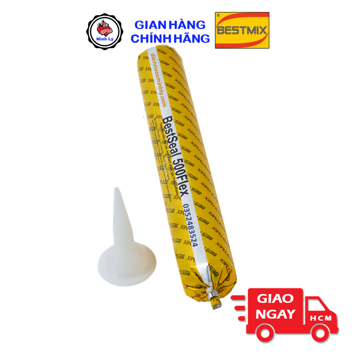 Keo Trám Khe Đàn Hồi BestSeal 500Flex 600ml Gốc PU