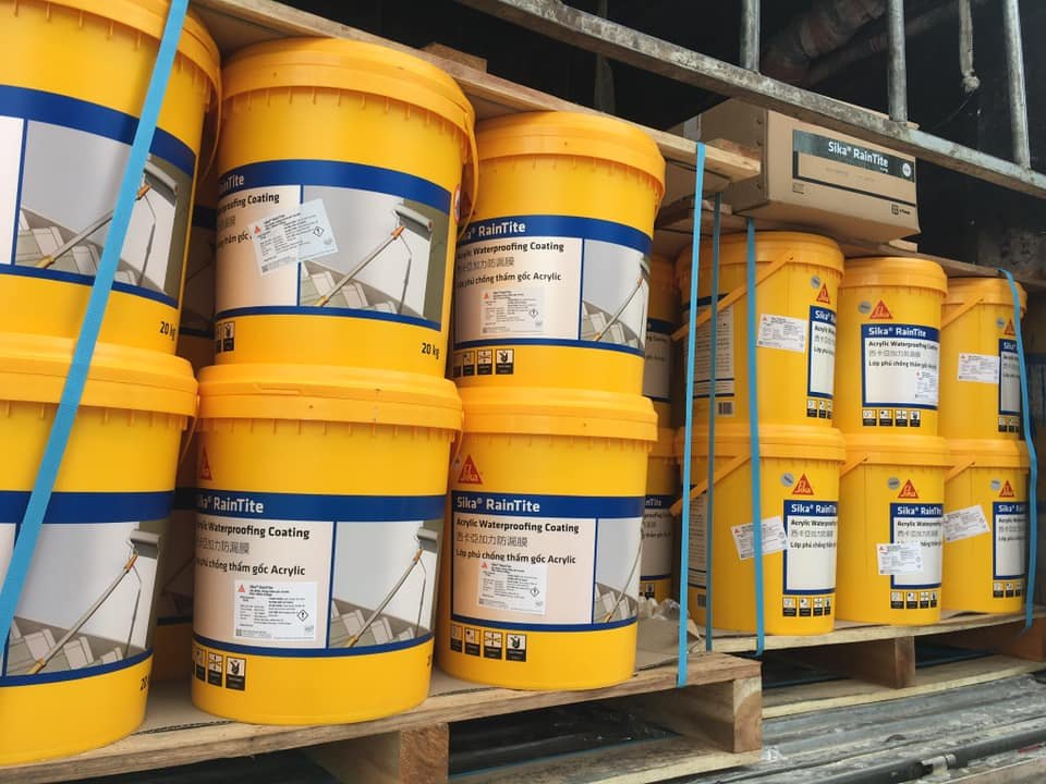 Thùng 20kg Sơn Chống Thấm Sika RainTite
