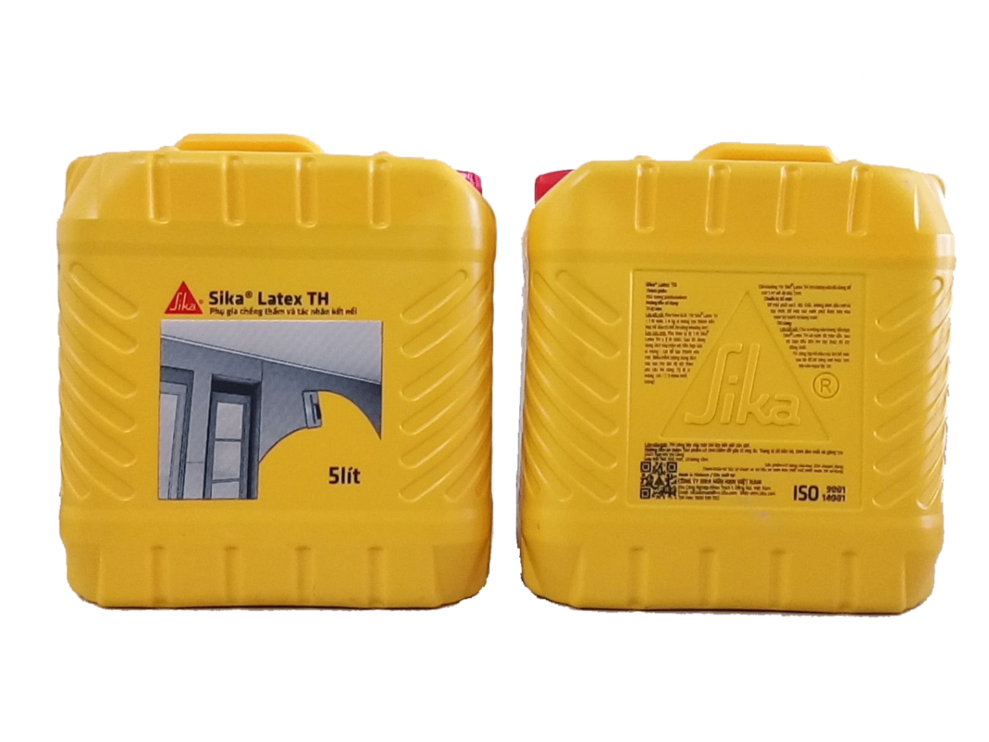 Can 5L Phụ Gia Chống Thấm Sika Latex TH Và Tác Nhân Kết Nối Cho Vữa và Bê Tông