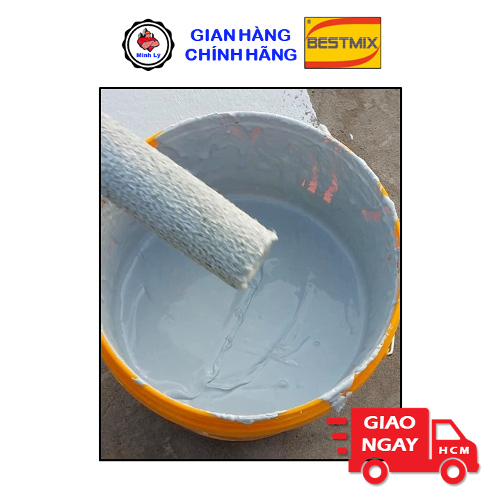 Thùng 4Kg Sơn Chống Thấm BestSeal AC408 Nano Acrylic