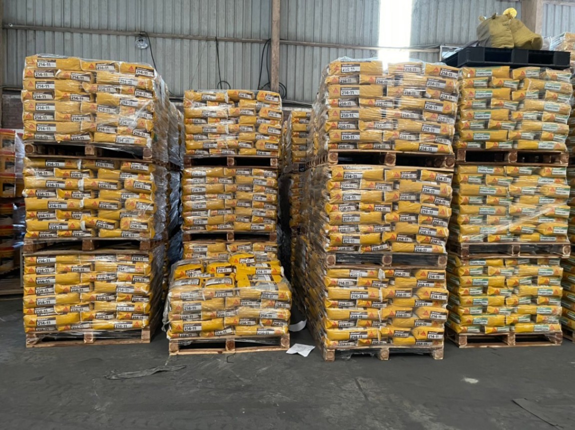 Bao 25kg SikaGrout 214-11 Vữa Rót Cường Độ Cao Không Co Ngót