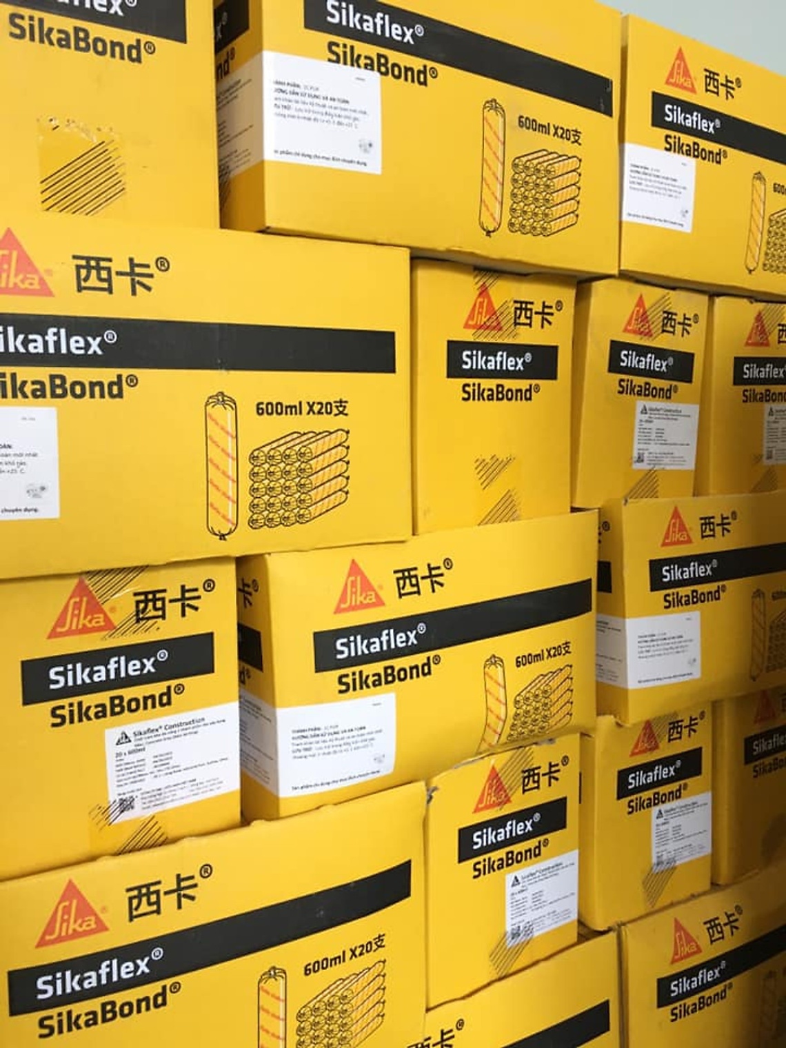 Tuýp 600ml Keo Trám Khe Sika Đàn Hồi Sikaflex Construction