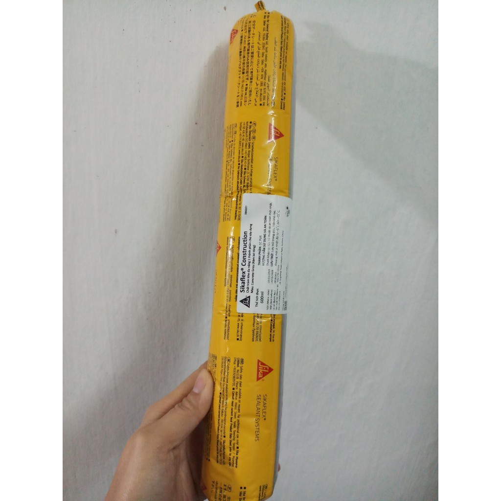 Tuýp 600ml Keo Trám Khe Sika Đàn Hồi Sikaflex Construction