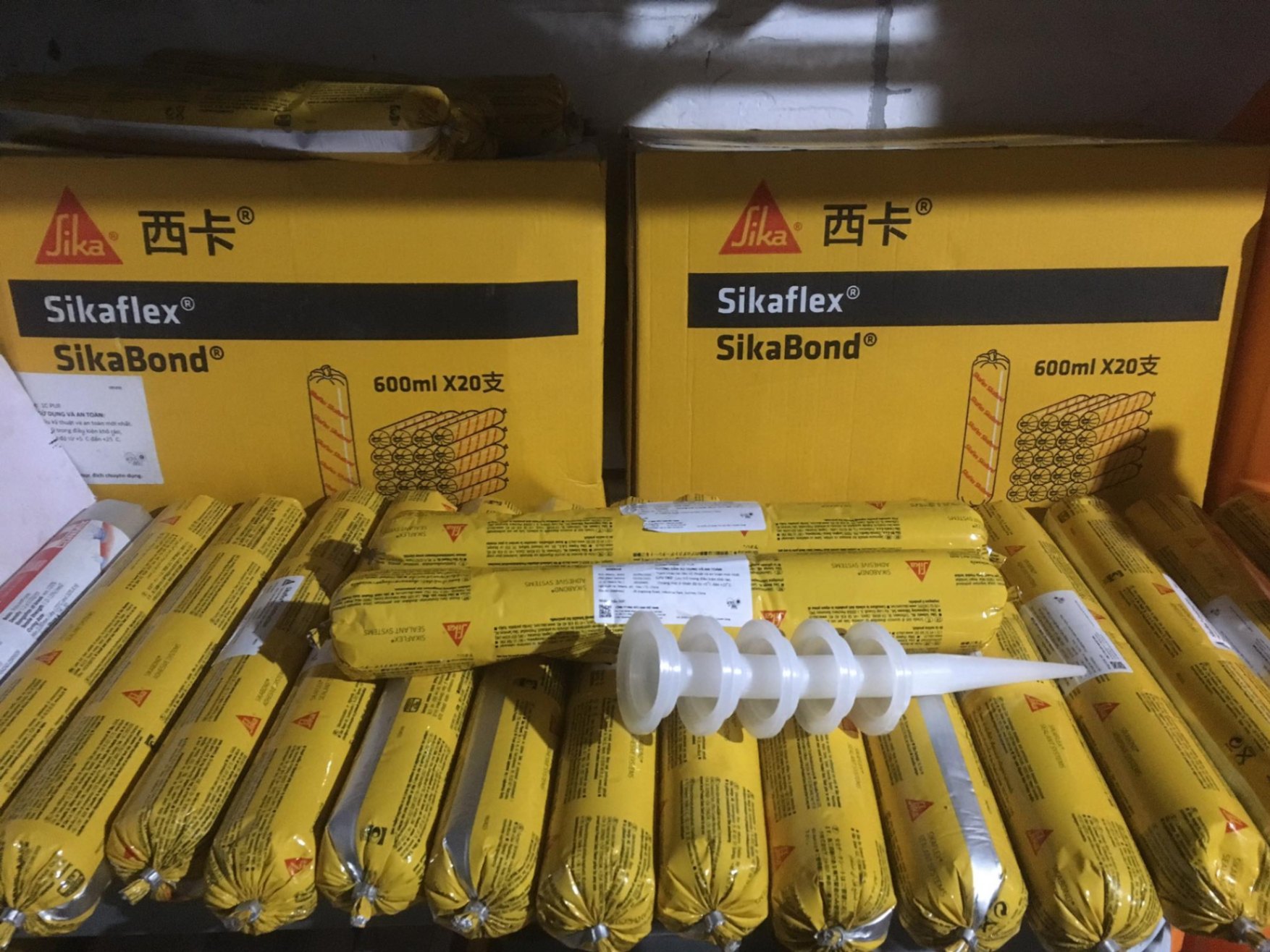 Tuýp 600ml Keo Trám Khe Sika Đàn Hồi Sikaflex Construction