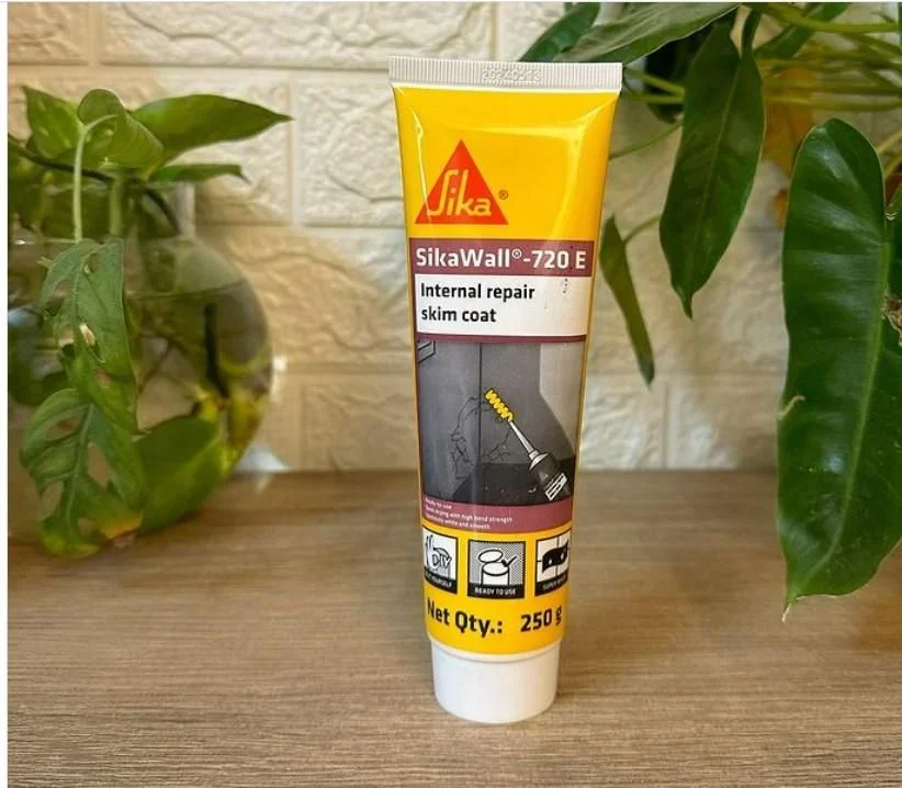 Tuýp 250g Keo trám tường SikaWall 720 E Xử lý vết nứt, khe hở nhỏ