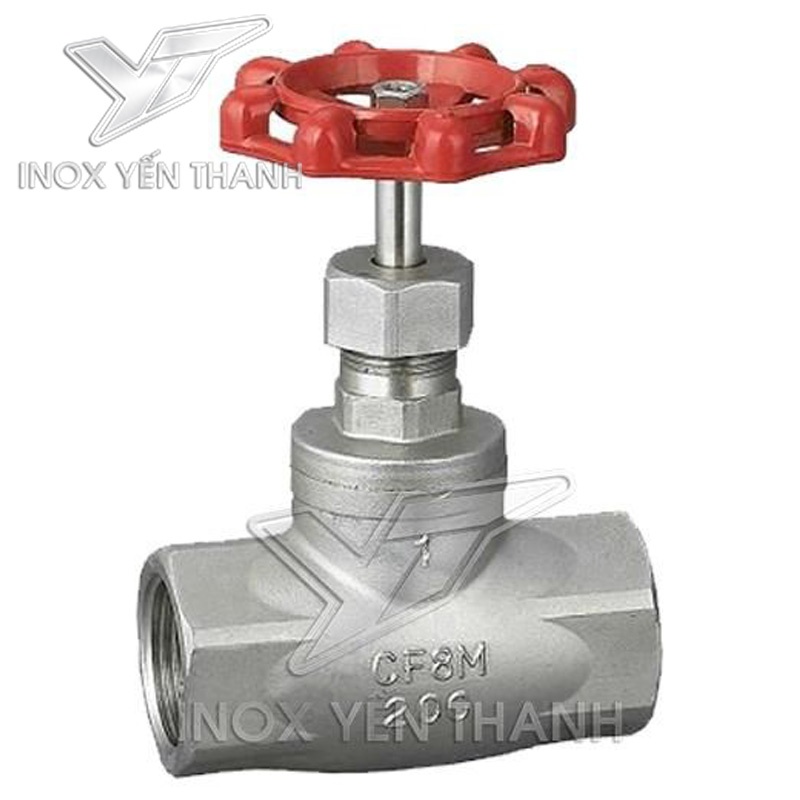 VAN CẦU HƠI REN INOX