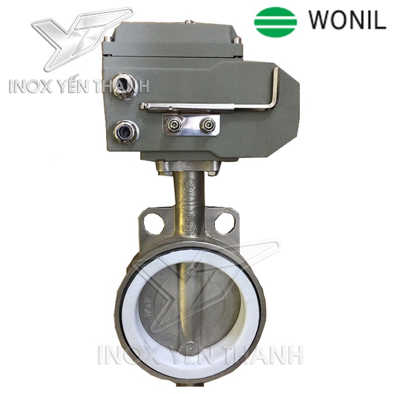 VAN BƯỚM WONIL ĐIỀU KHIỂN ĐIỆN INOX