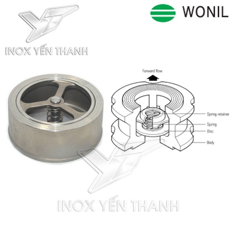 VAN CỐI 1 CHIỀU WONIL INOX