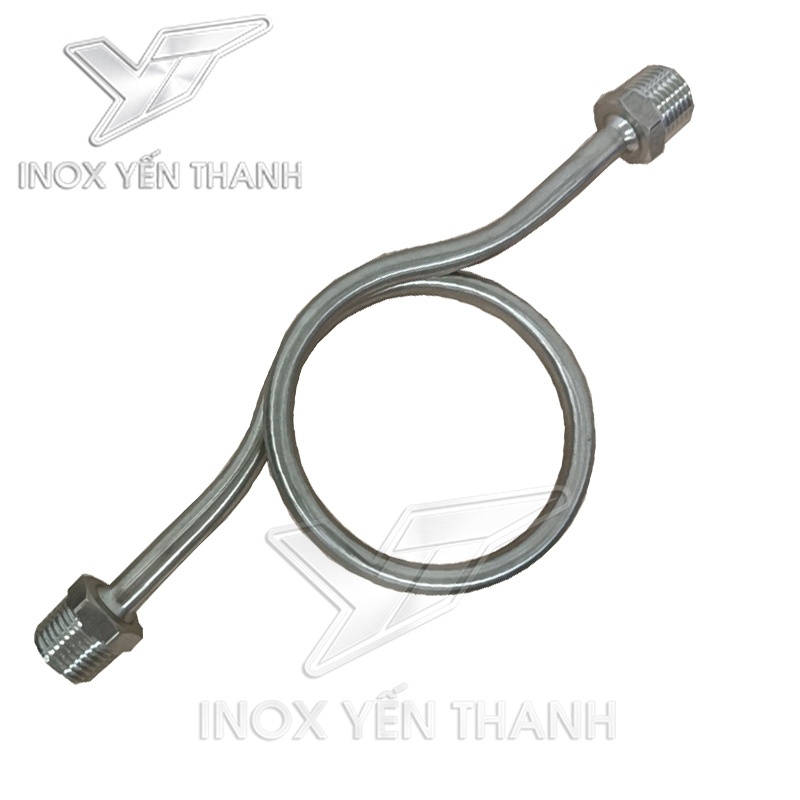 ỐNG CONG ÁP LỰC 2 REN NGOÀI INOX