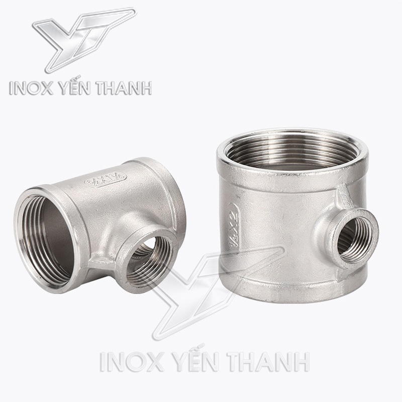 TÊ THU REN INOX