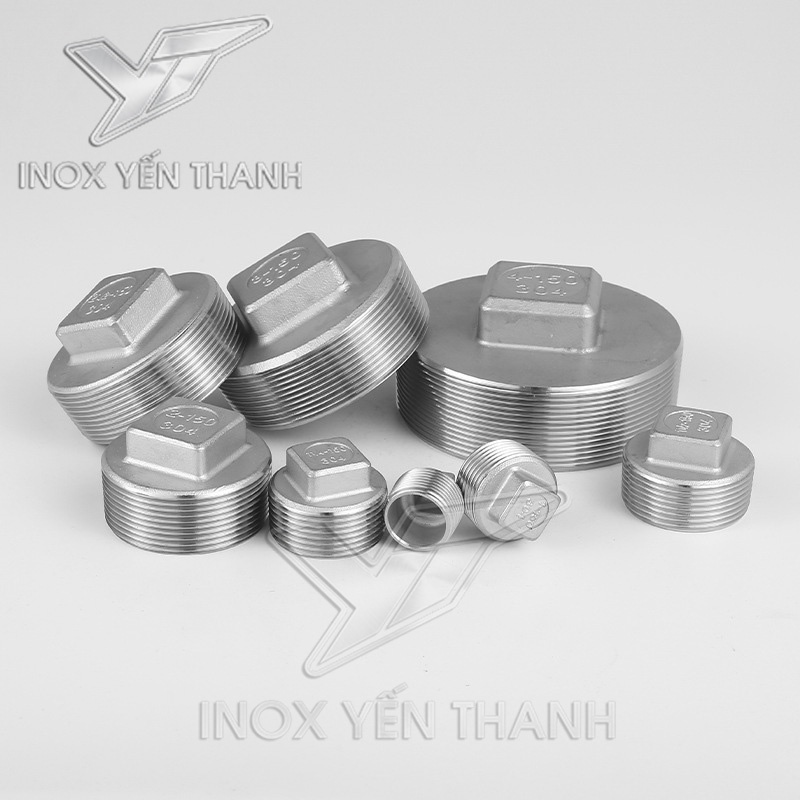 BỊT REN NGOÀI INOX