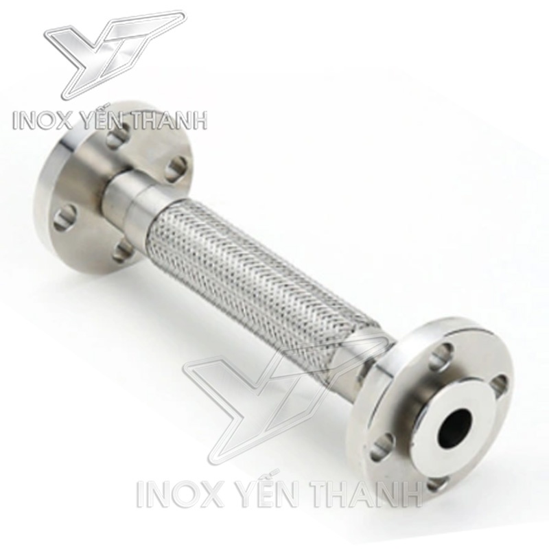 KHỚP NỐI MỀM 1 ĐẦU BÍCH 1 ĐẦU XOAY INOX