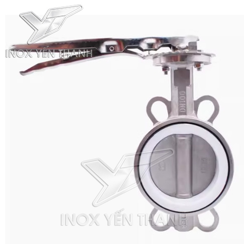 VAN BƯỚM TAY GẠT INOX