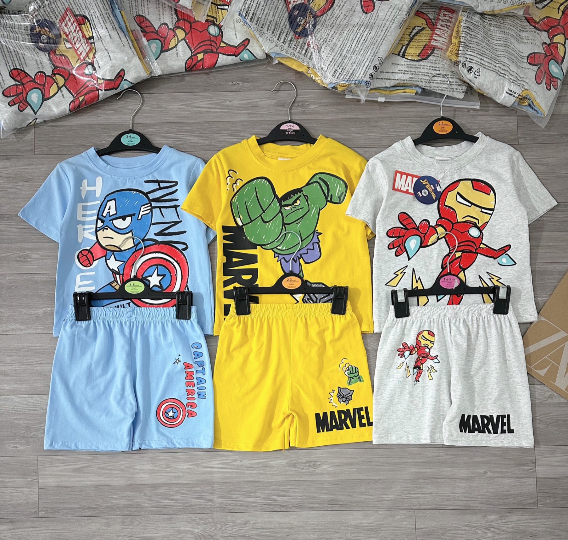 SET 3 BỘ SIÊU NHÂN CHO BT