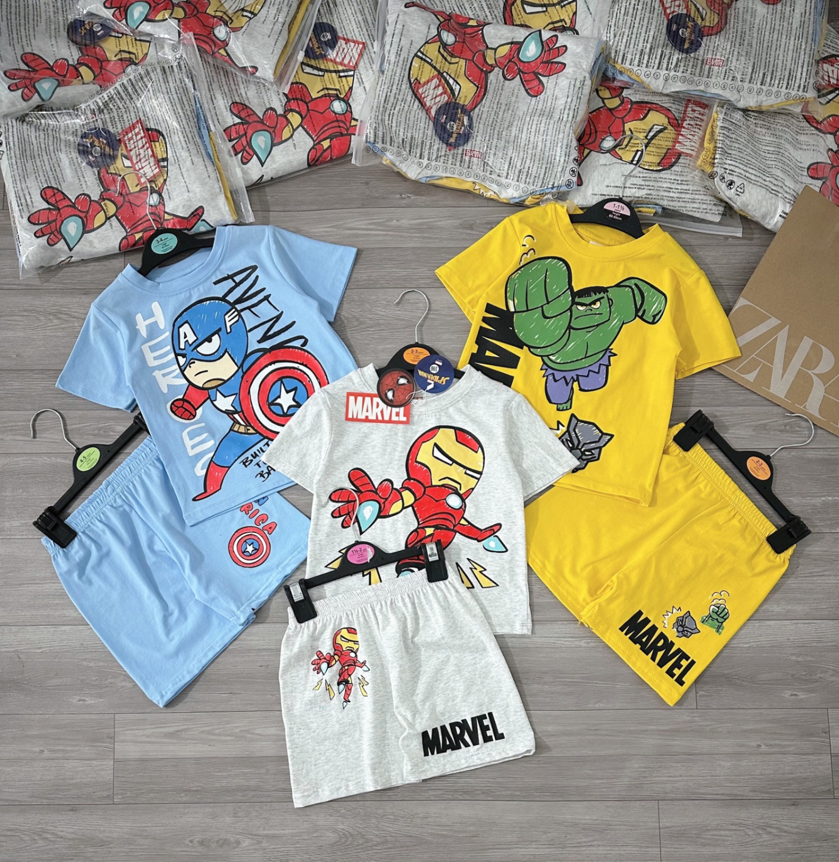 SET 3 BỘ SIÊU NHÂN CHO BT