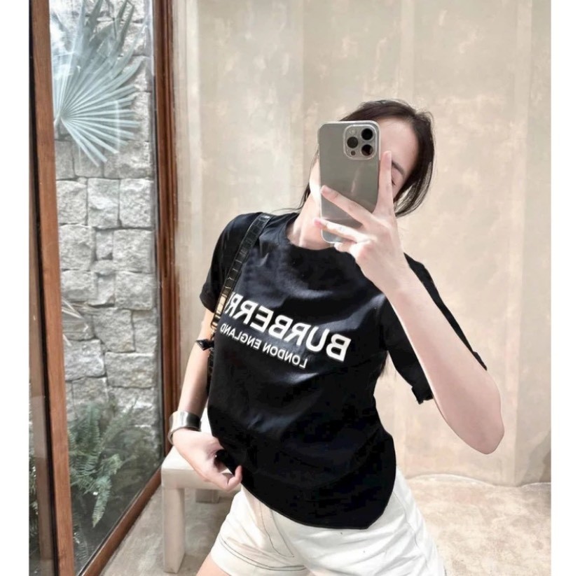 ÁO PHÔNG BBR ĐEN CHO NỮ