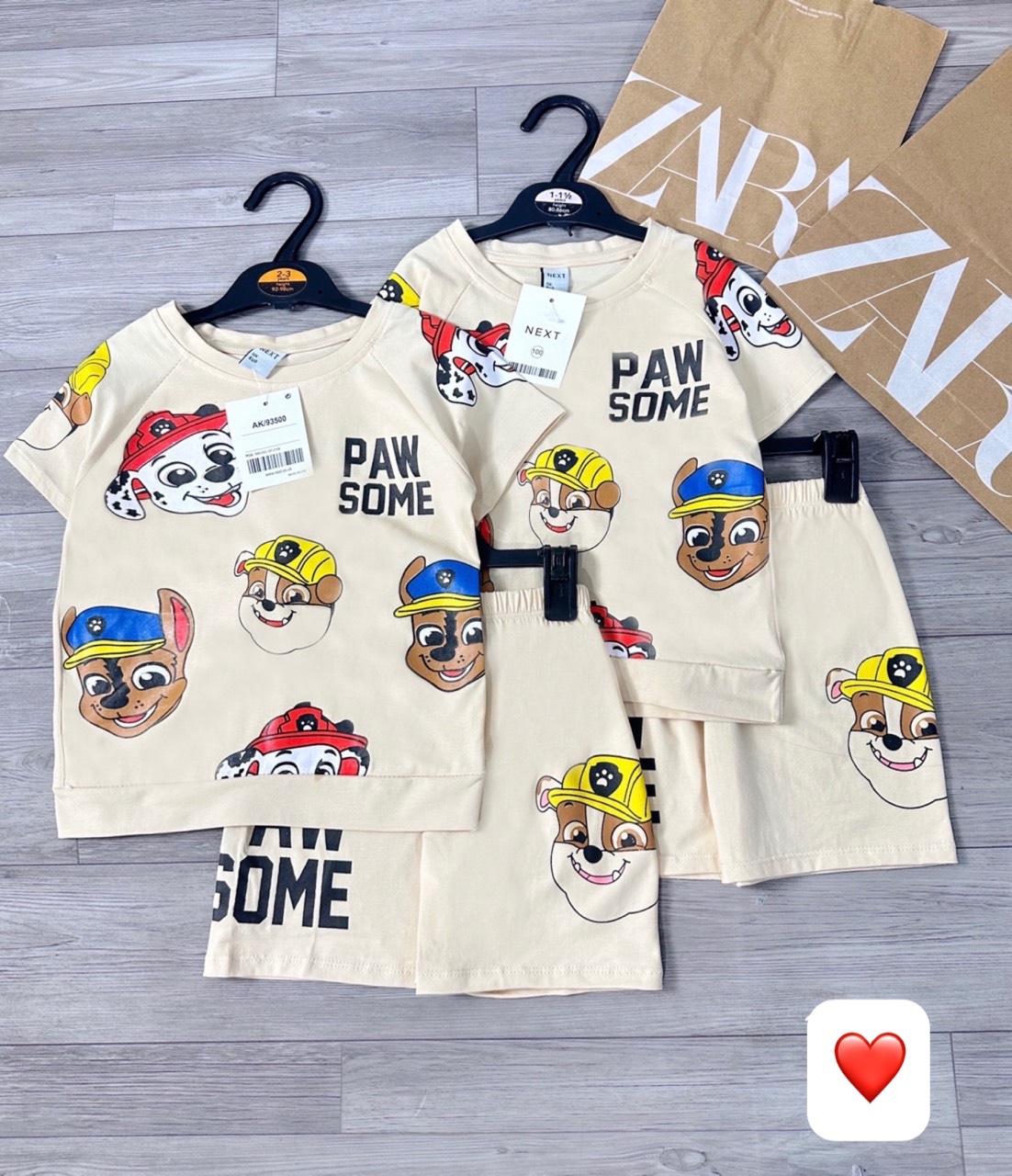 SET CHÓ CỨU HỘ MÀU BE CHO BT