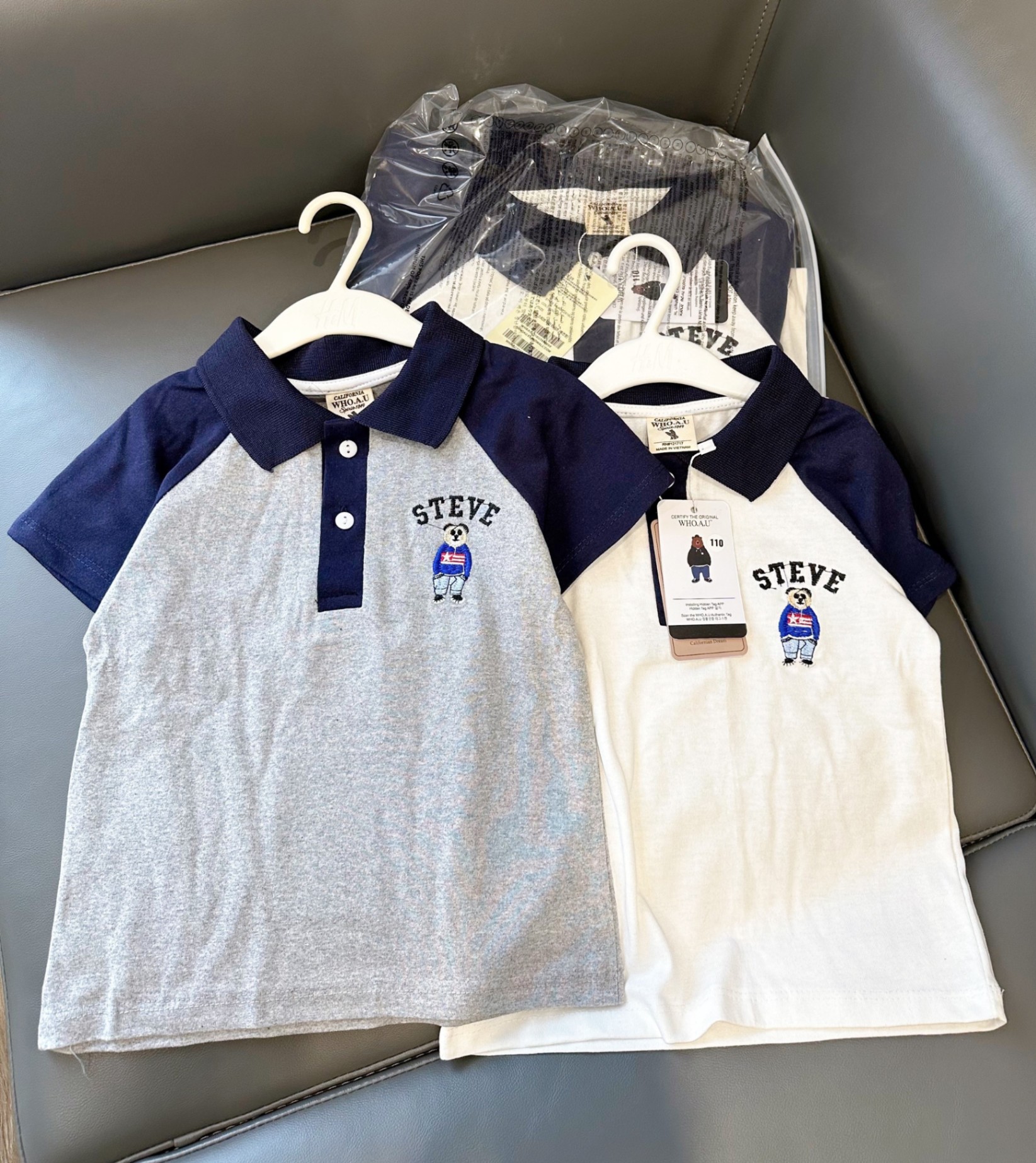 SET 2 ÁO GẤU WHO KID CHO BT