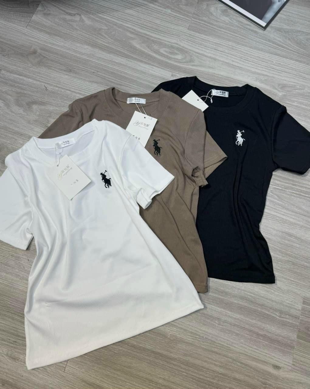 SET 3 ÁO NGỰA 3M ĐEN TRẮNG NÂU TÂY NEW