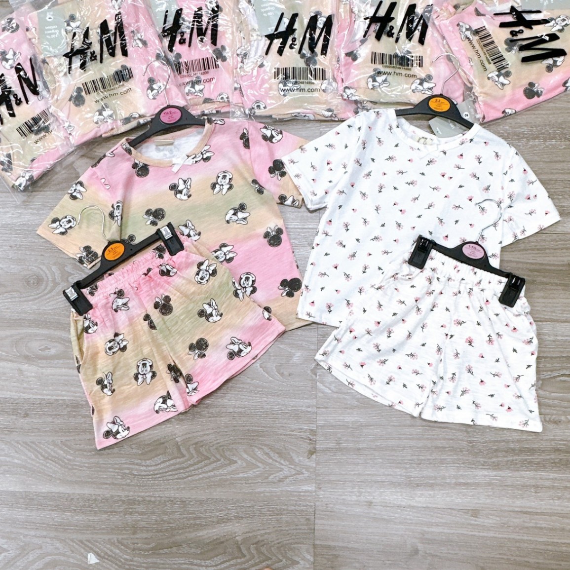 SET 2b MICKEY/HOA CHO BÉ GÁI