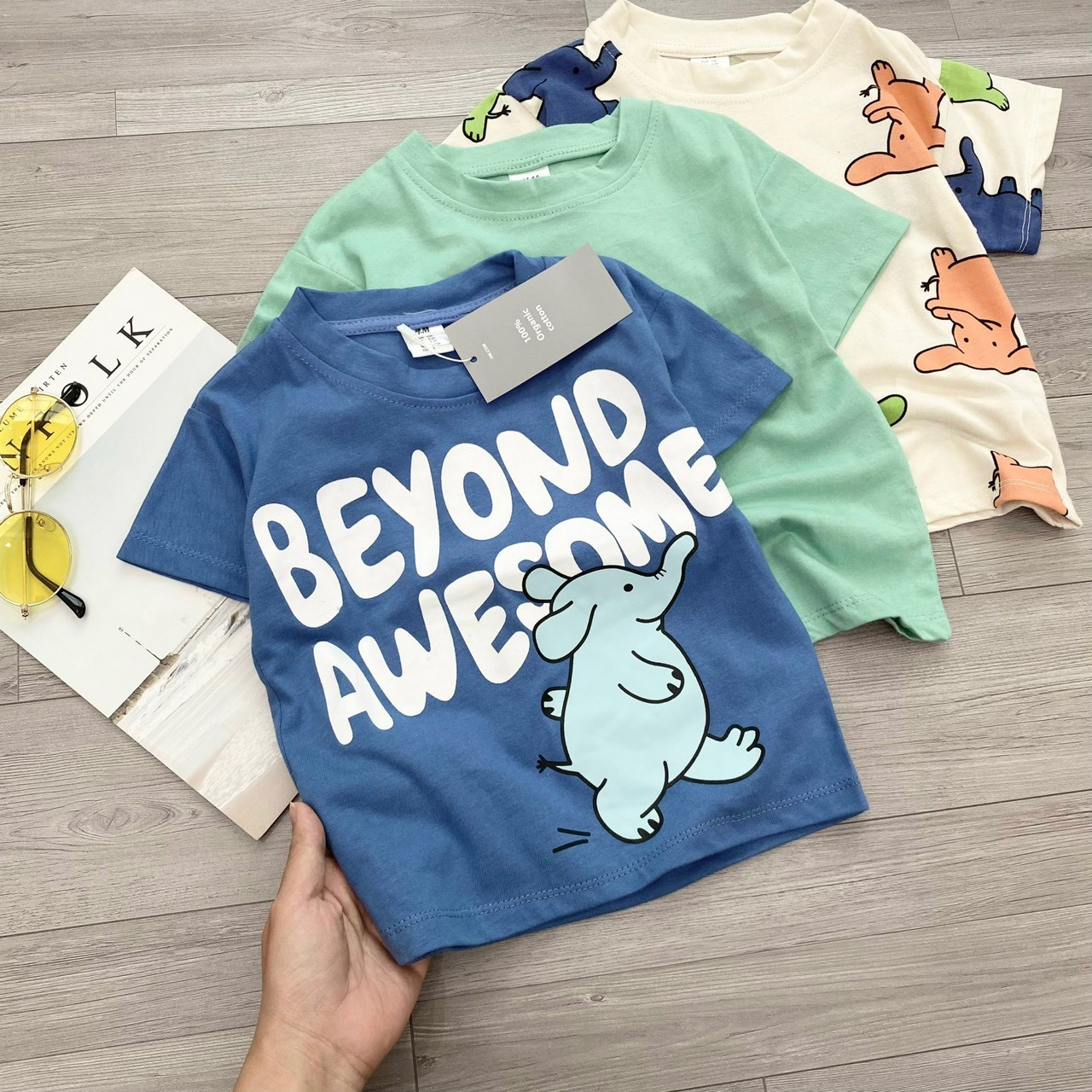 SET 3 ÁO BEYOND VOI XANH