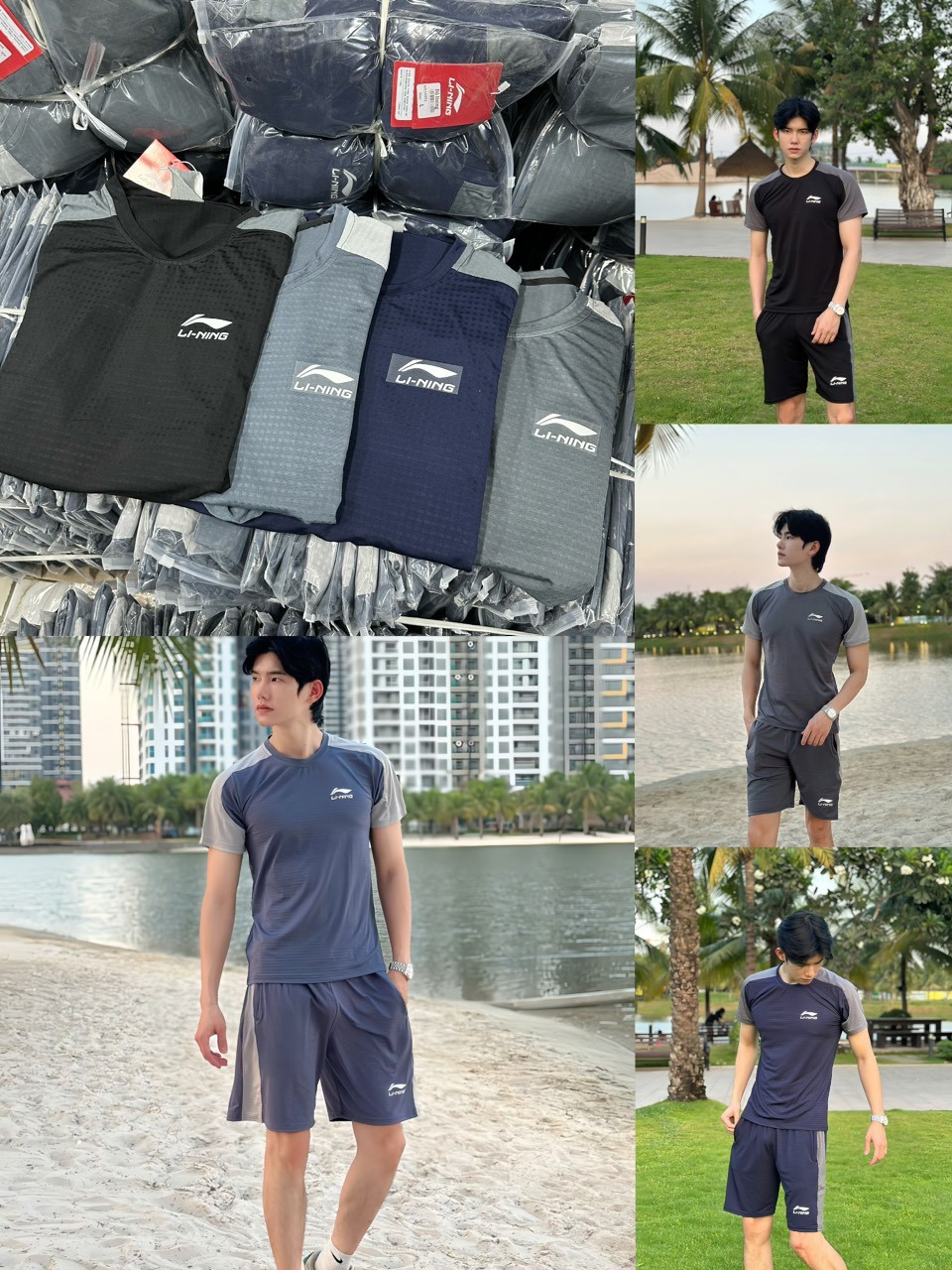 BỘ LINNING CỔ TRÒN