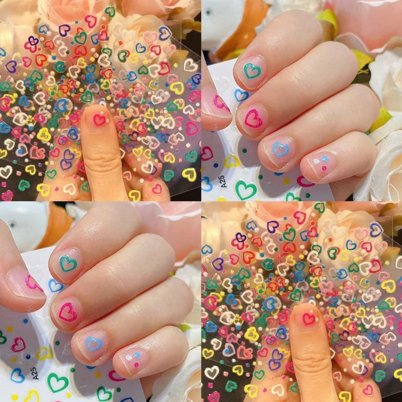 SET 30 MIẾNG NAIL DÁN MÓNG TAY CHO BG