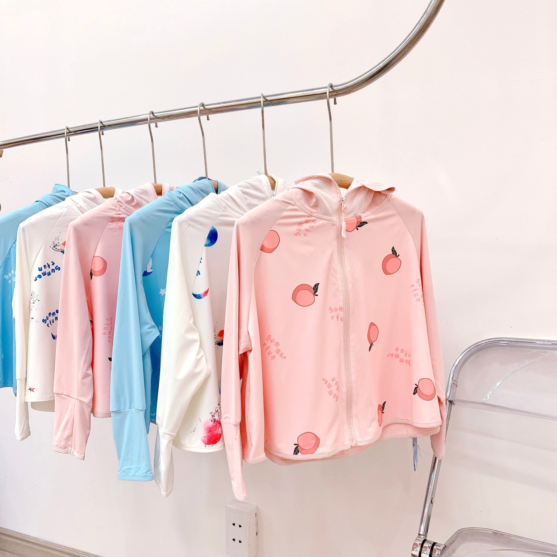 ÁO CHỐNG NẮNG CHỐNG TIA UV CHO BÉ HÀNG QC