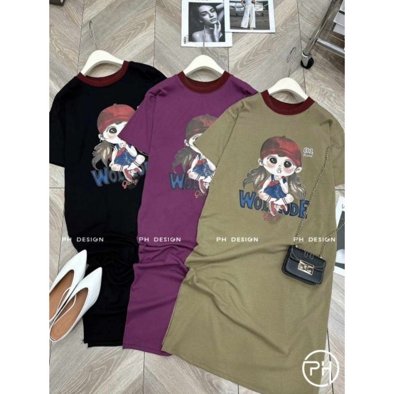 VÁY COTTON SUÔNG CÔ GÁI 3M