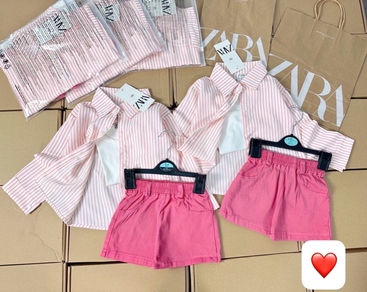 SET 3 CHI TIẾT TONE HỒNG ( SƠ MI + QUẦN KAKI + ÁO COTTON TÀU)