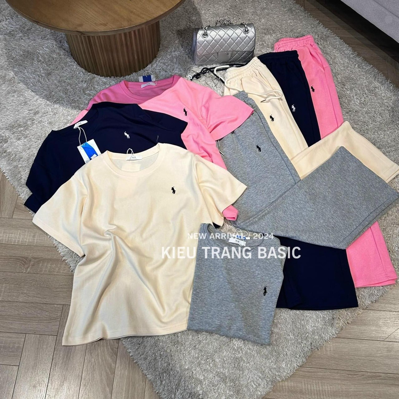 SET BỘ THÊU NGỰA QUẦN DÀI 4 MÀU