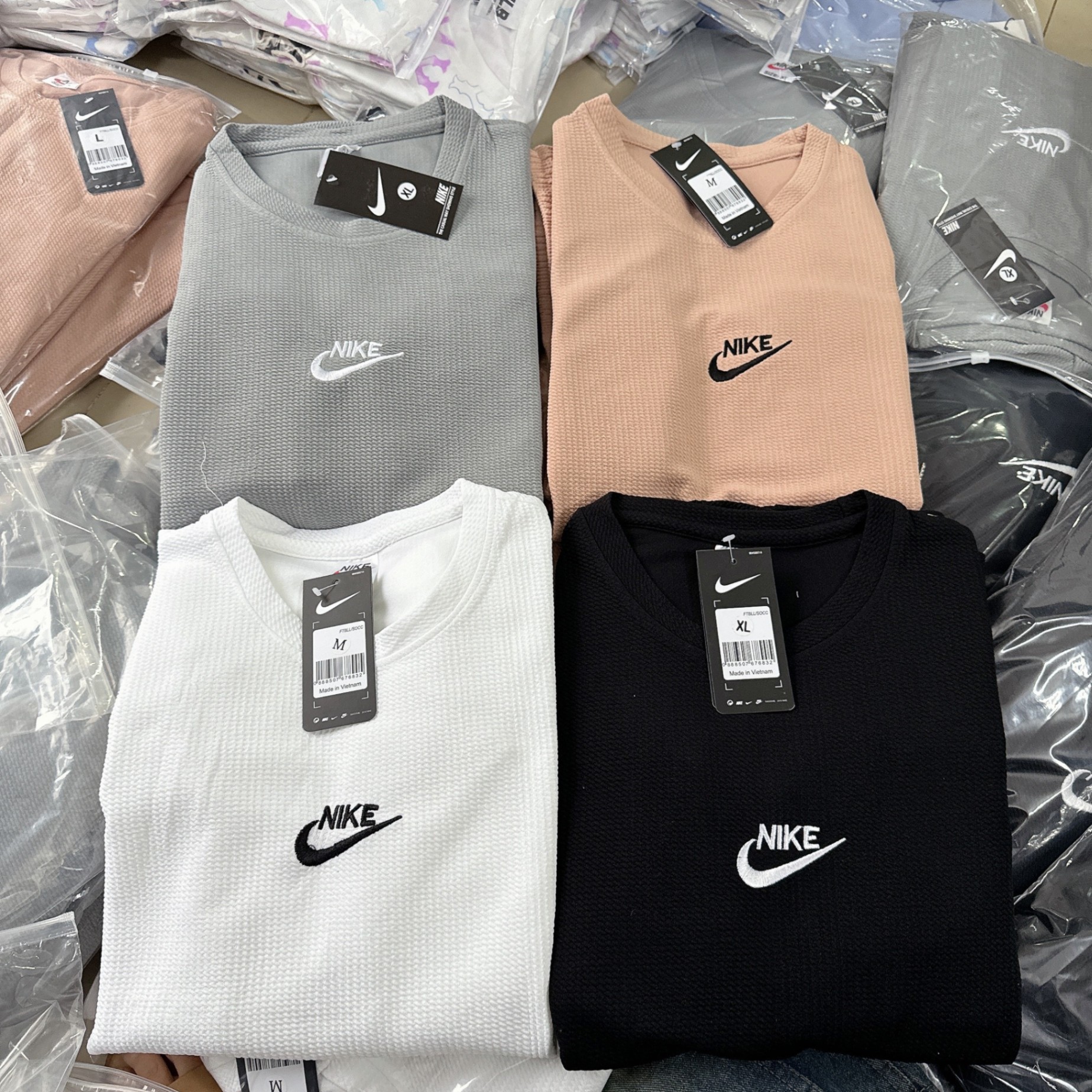 BỘ XỐP NAM NIKE CỔ TRÒN 4M