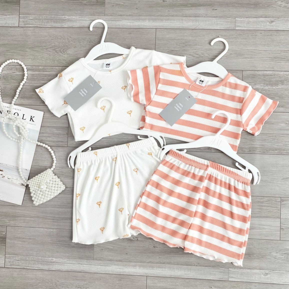 SET 2 BỘ KẺ CAM HOA NHÍ BG