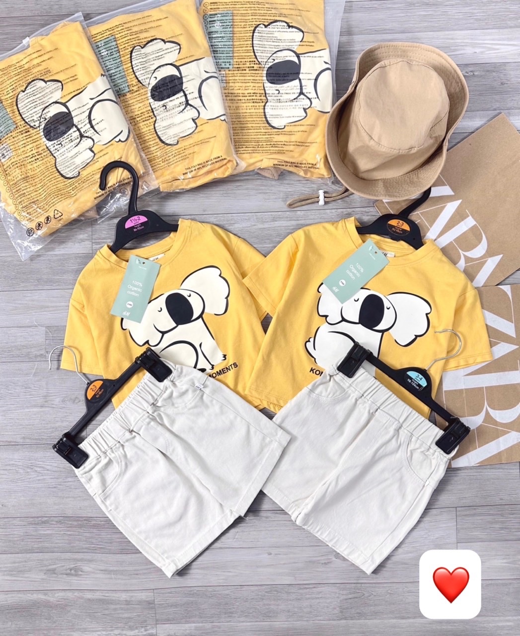 BỘ VOI VÀNG KÈM MŨ