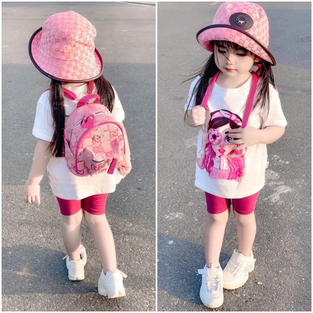 BỘ CÔ GÁI BÁNH DONUT