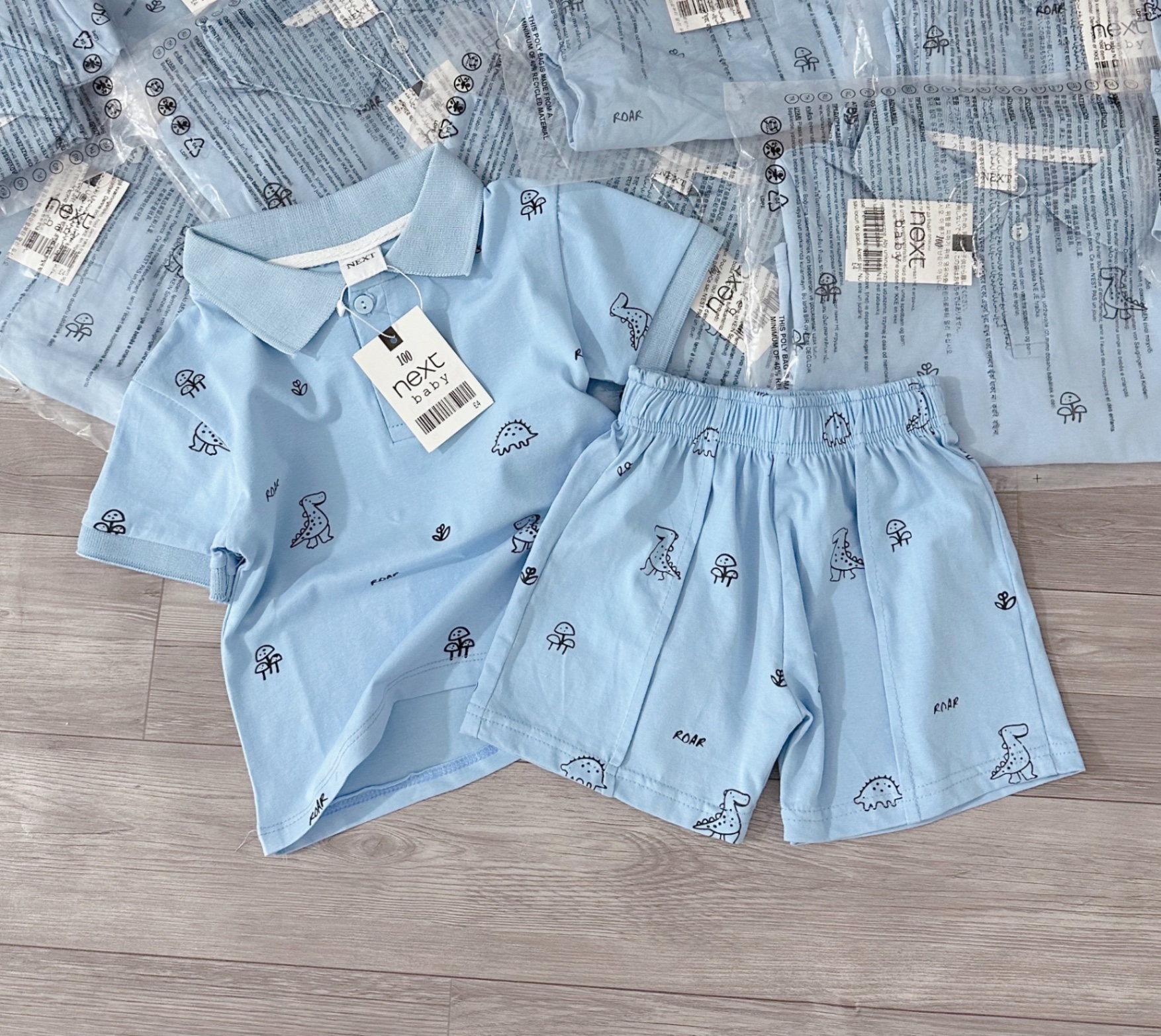 SET KHỦNG LONG XANH DƯƠNG